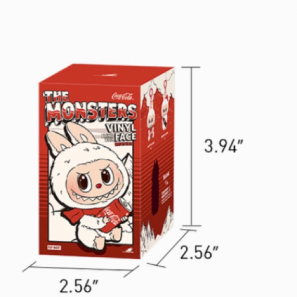 LABUBU -THE MONSTERS COCA-COLA SERIES-Vinyl Face Blind Box “Happy Factor” NWOT - Picture 4 of 15
